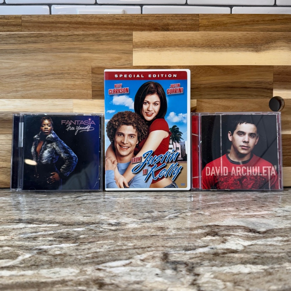 American Idol Bundle – From Justin to Kelly DVD + Fantasia & David Archuleta CDs